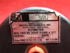 United Instruments Altimeter Indicator PN S3328-1, 5934P-3-A.617, 5934P-3