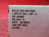 Lord Corp Mooney M20 Bonded Fastener Cowl Mount PN J7444-14, SK2003-14A