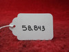 Cessna 150 Front Floorboard INBD LH Bulkhead PN 0413395-1
