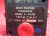 De-Icer Pressure Transducer PN 33842-3