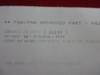 Great Lakes Aero Piper PA-28, PA-32 RH Wing Tip Lens PN W-2506-RH, 85402-07, 85402-007