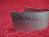 Piper PA-28 Wing Skin Attachment Strap PN 35615-05, 35615-005