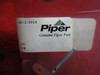 Piper PA-28, PA-32 LH Fuel Tank Vent Tube PN 36625-02, 36625-002