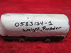 Cessna 172 Rudder Weight PN 0533134-1