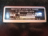 Sierra Research Corp ID-5069 / URM-507A Azimuth Range Indicator PN 7124-0130-3