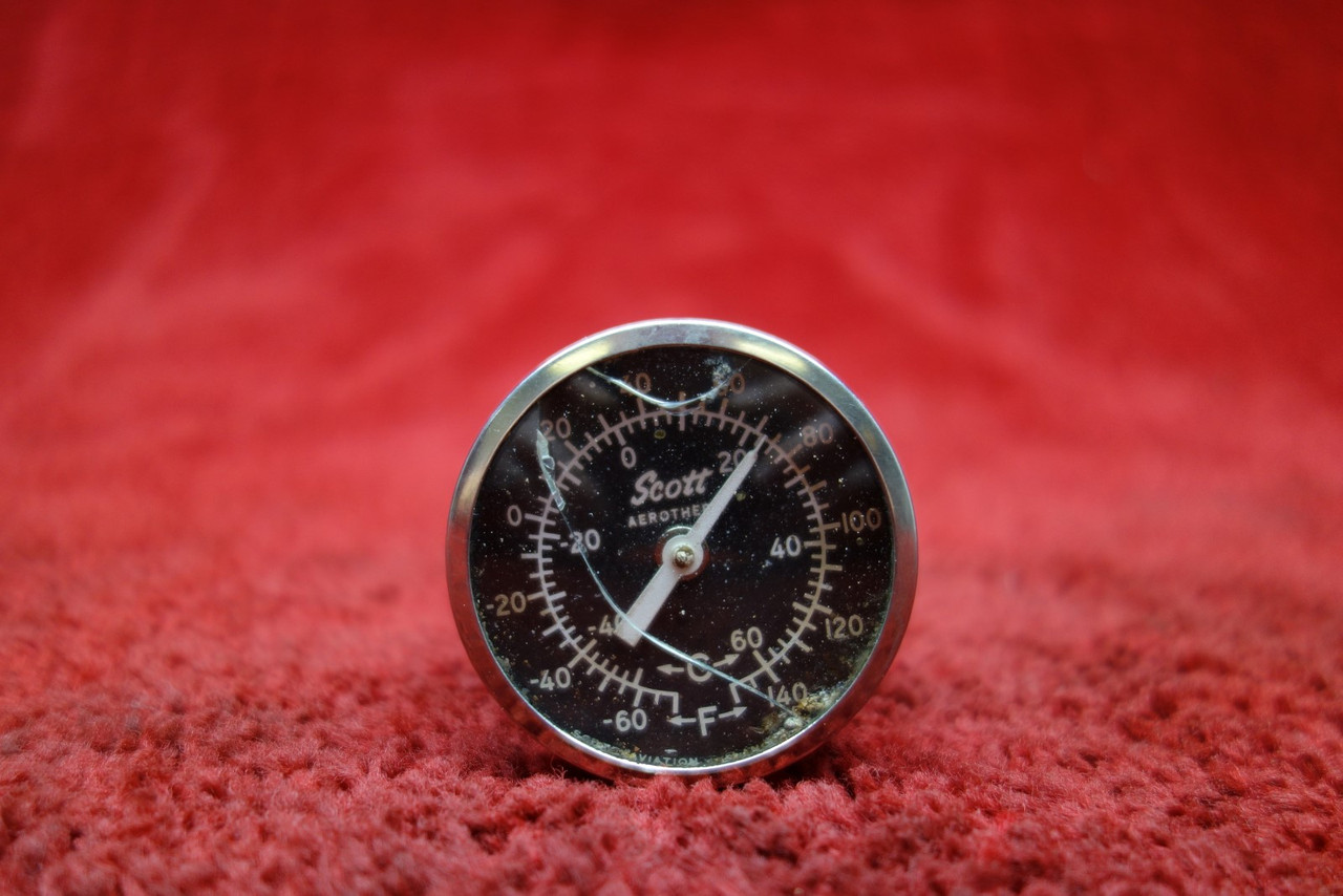 SCOTT TYPE FREE AIR THERMOMETER from Aircraft Spruce Europe