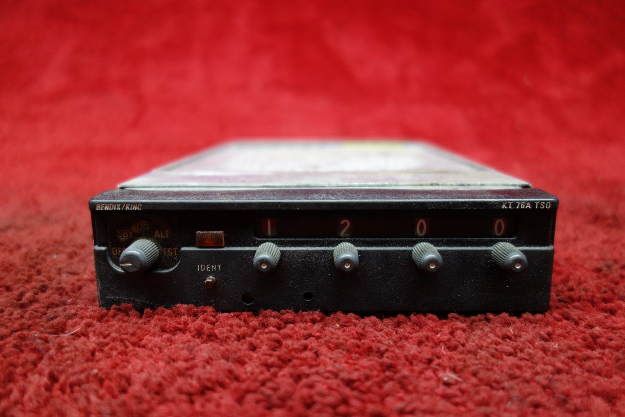 Bendix/King KT-76A ATC Transponder W/ Tray 13.75V PN 066-1062-10