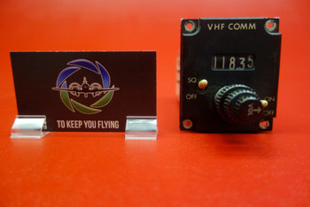 Avtech VHF COMM Control Panel PN  6123-1 