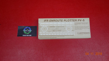 Jeppesen PV-5 IFR Enroute Plotter