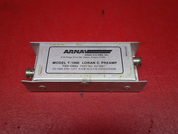 ARNAV T-1000 Loran C Preamp Antenna PN 455-6021 