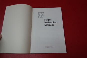 Jeppensen Sanderson Flight Instructor Manual PN JS314126B