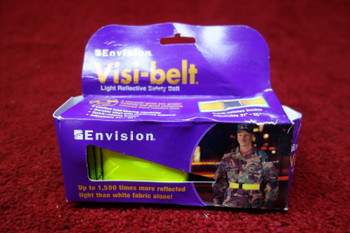 Envision Adjustable 31"-55" Light Reflective Safety Belt PN  HVBF-023