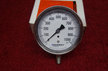 Ashcroft Duralife Pressure Gauge PSI 1000 PN 94239