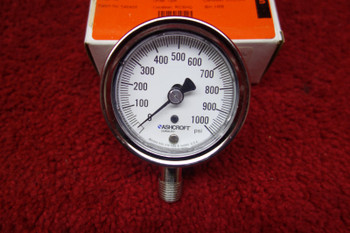 Ashcroft Duralife Pressure Gauge  PSI 1000 PN 251009SW02L-1000