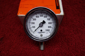 Ashcroft Duralife Pressure Gauge PSI 1000 PN 94230
