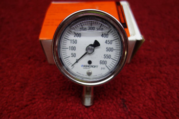 Ashcroft Duralife Liquid Pressure  Gauge PSI 600 PN 5WJ26