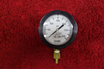 Span Pressure Gauge PSI 3000 PN 02-0020-T