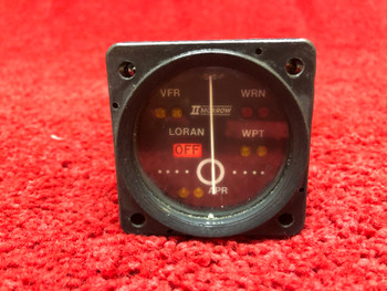 Mid-Continent Instrument MD40-10L Loran Course Deviation Indicator 28V PN 2010056-10L, 428-2002L