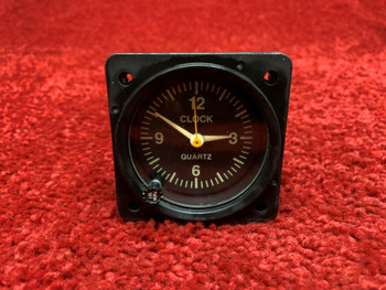 Mid Continent Instruments Quartz Clock 12/32V PN MD-889