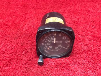 Gates Learjet Mach Airspeed Indicator PN  S225-3