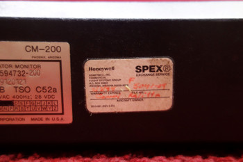 Sperry CM-200 Comparator Monitor 28V PN 2594732-200