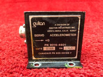 Canadair Accelerometer Servo PN 9016-4601, 600-59199-7