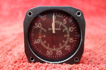 Aerosonic Cabin Pressure Indicator PN 50050-1109