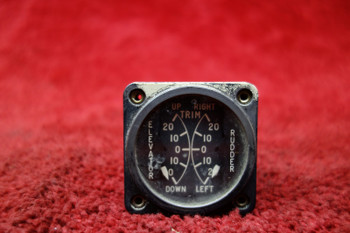   The Liquidometer Corp. Elevator/Rudder Trim Gauge 24V PN EA148AN-60H