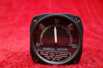   United Instruments Manifold Pressure Indicator PN C662035-0102, 6000-D10