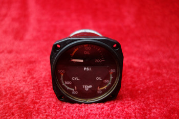 Edo-Aire Engine Gauge  28V PN 22-804-020-2