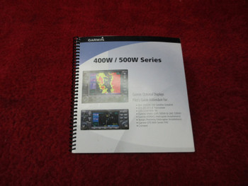 Garmin 400W, 500W Series Optional Displays Pilot's Guide Addendum PN 190-00356-30