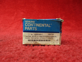 Teledyne Continental Ignition Switch PN 10-357250-1
