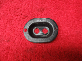  Piper PA-28-201T Dakota Pitot Static Drain Cover PN 35507-02, 35507-002