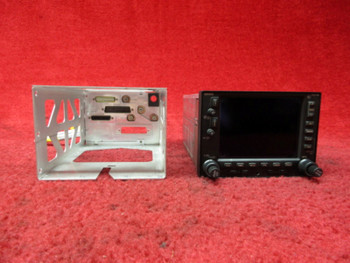 Garmin GNS 530W GPS/NAV/COM 14-28V W/ Mounting Tray & Connectors PN 011-01064-00