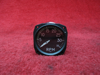 Consolidated Instruments Twin Tach RPM Indicator PN 57-6AW, 57-4AW, 25700-003