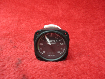 United Instruments Dual Manifold Pressure Indicator PN 6122-E85, 6122