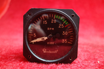 Beechcraft, Aerosonic Corporation Tachometer Indicator 12-30V PN 78035-0175