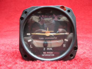 Electric Gyro Corp 1394T100-7Z, B329-1 Turn Coordinator 12-32V