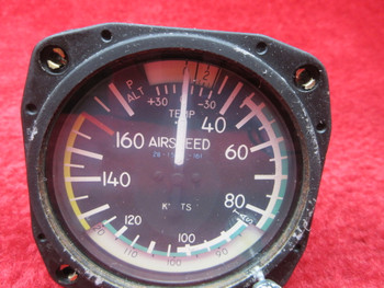 United Instruments Airspeed Indicator PN 8100