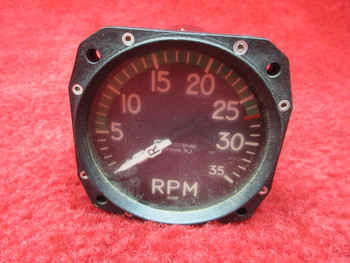 Consolidated Instruments Twin Tach RPM Indicator PN 57-5AW
