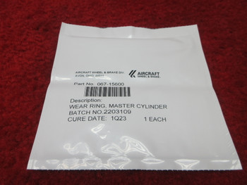 Aircraft Wheel & Brake Master Cylinder Wear Ring PN 067-15600