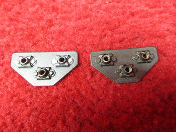 Cessna 162 Cabin Door Backplate Hinge PN 0911910-19, 0911910-18