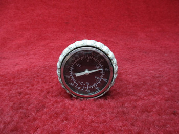 Cessna 182Q Outside Air Temperature Indicator W/ Air Vent PN C668507-0101