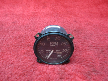 Aircraft Inst. Tachometer Indicator PN 35-324365-3, 30B1000-3
