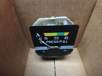 Air Parts Of Lock Haven Oil Pressure Gauge PN 5-90589, 6246-00380