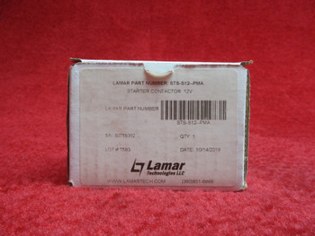 Lamar Starter Contactor Solenoid 12V PN STS-S12