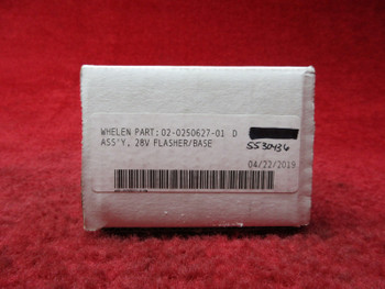 Whelen Strobe Beacon Flash Tube Base 28V PN 02-0250627-01
