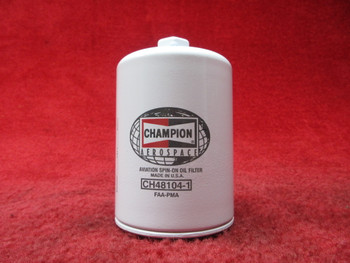 Champion Aerospace 08-00906 Oil Filter PN CH48104-1