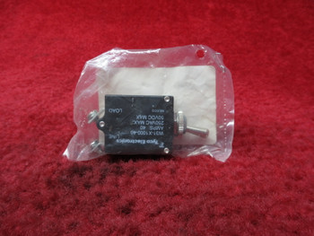 Tyco Electronics 40 AMP Breaker Switch PN W31-X1000-40, CM3589-40