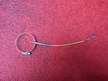 KS Avionics EGT Probe W/ Clamp PN A002B, PS50192-2